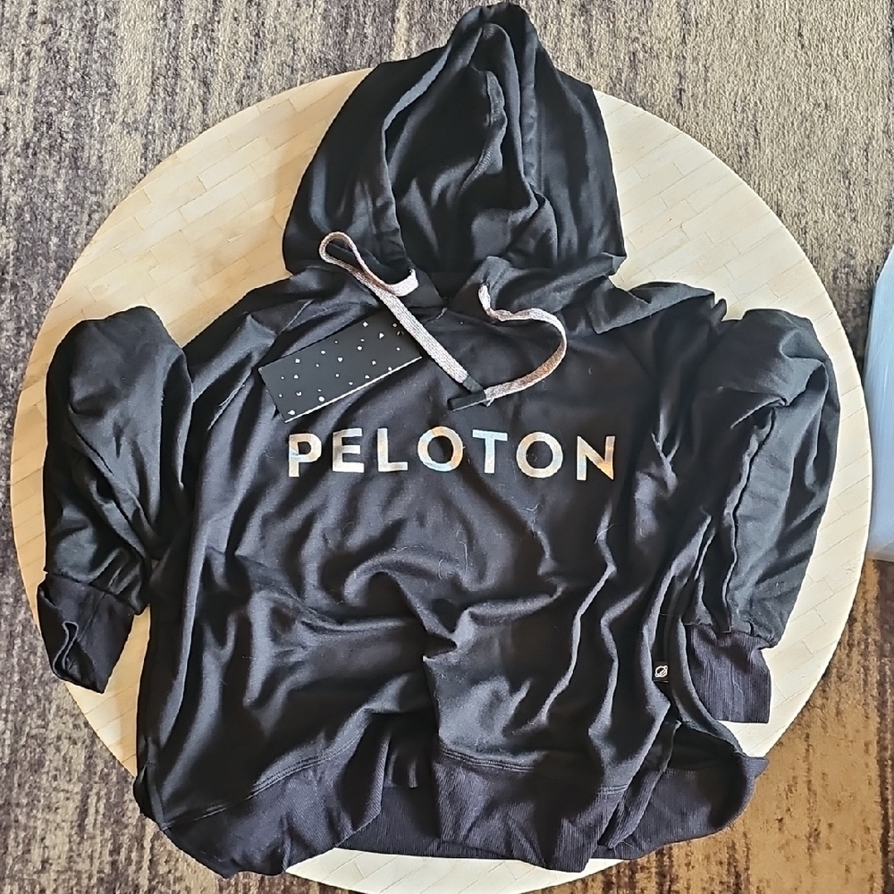 Terez x Peloton Womens Black Hoodie